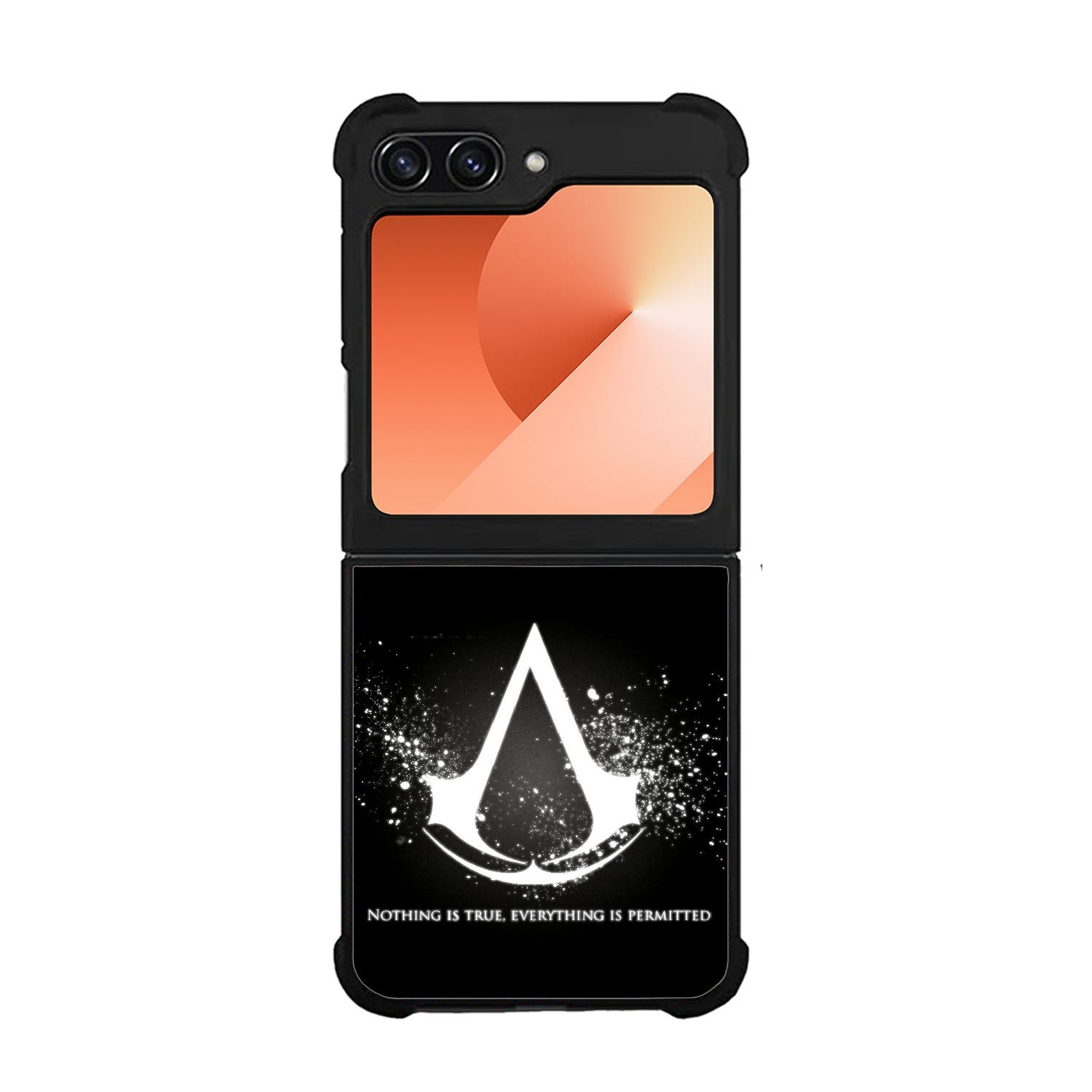 Assassins Creed Symbol Glow Case Samsung Galaxy Z Flip 6 5G BC1414