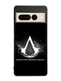 Assassins Creed Symbol Glow Google Pixel 7 Pro Case