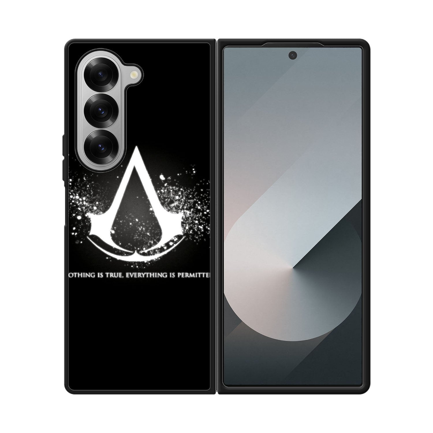 Assassins Creed Symbol Glow Case Samsung Galaxy Z Fold 6 5G BC1414