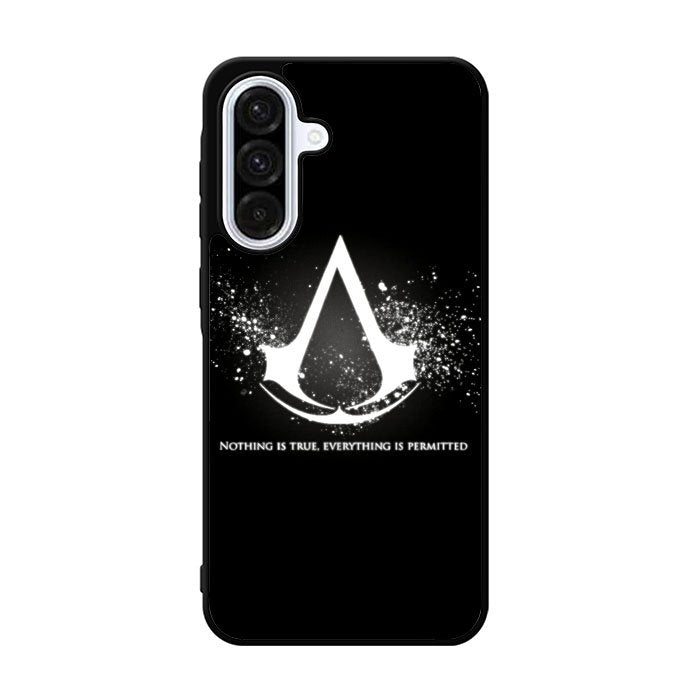 Assassins Creed Symbol Glow Samsung Galaxy A36 Case FE5659