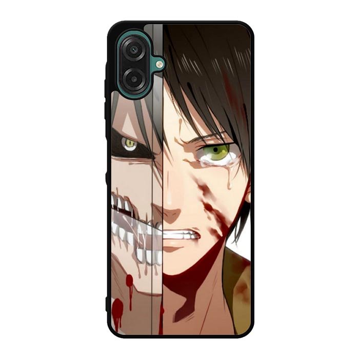 attack on titan eren Z4439 Samsung Galaxy A07 Case