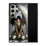 attack on titan levi Z4441 Samsung Galaxy S25 Ultra 5G Case