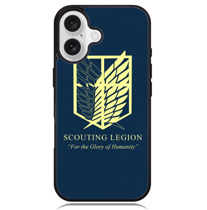 attack on titan Logo minimalist Z4442 iPhone 16 Case