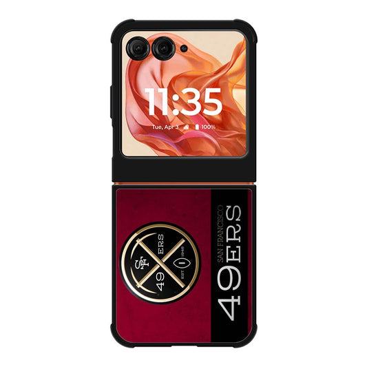 49ers logo Motorola Moto Razr 2025/2024 , Moto Razr 60/50 Case BC1415