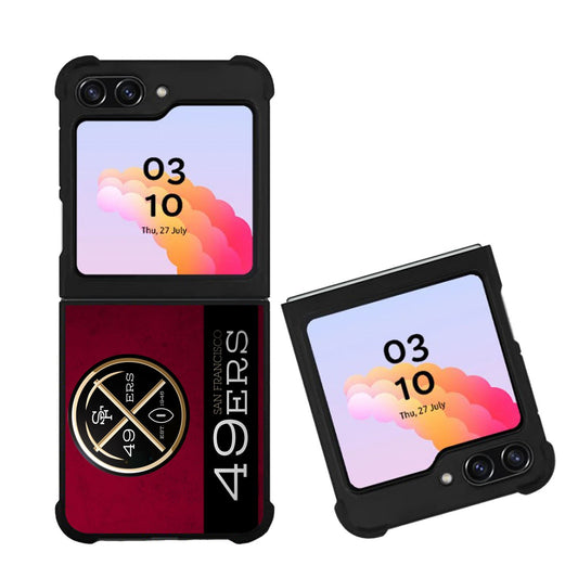 49ers logo Case Samsung Galaxy Z Flip 5 5G BC1415