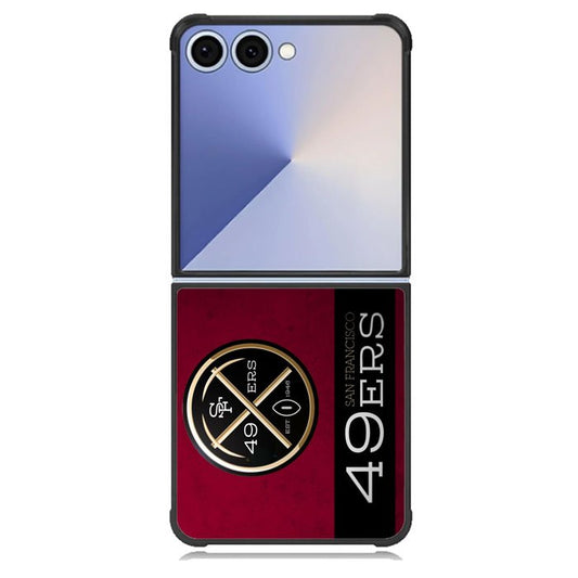 49ers logo Samsung Galaxy Z Flip 7 Case BC1415