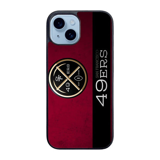 49ers logo Case iPhone 15 Plus BC1415