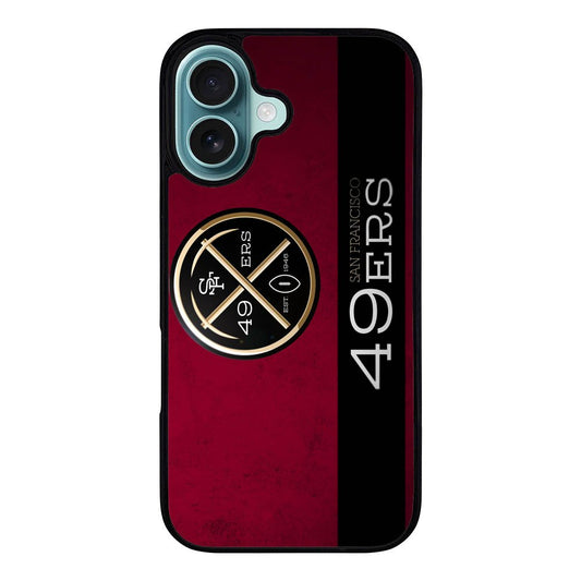 49ers logo Case iPhone 16 Plus BC1415