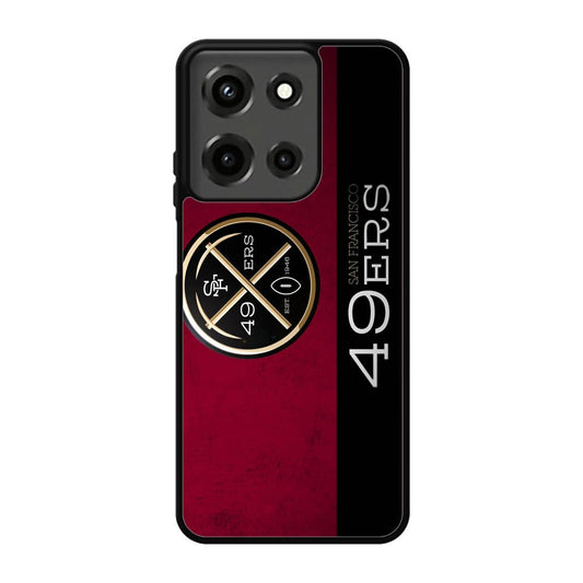 49ers logo Motorola Moto G 5G 2025 Case BC1415