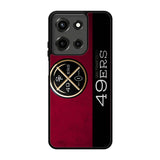 49ers logo Motorola Moto G 5G 2025 Case BC1415