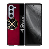 49ers logo Case Samsung Galaxy z Fold 5 5G BC1415