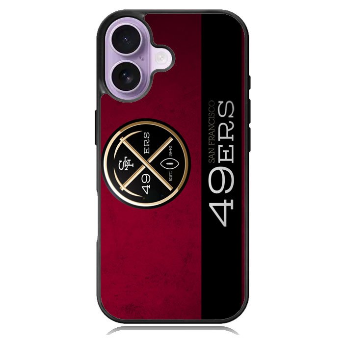 49ers logo iPhone 17 Case BC1415