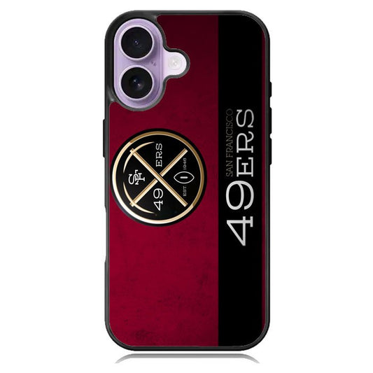49ers logo iPhone 17 Case BC1415