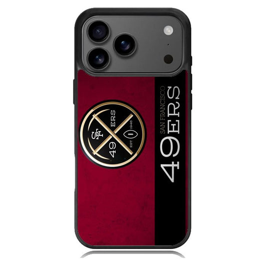 49ers logo iPhone 17 Pro Case BC1415
