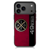 49ers logo iPhone 17 Pro Max Case BC1415