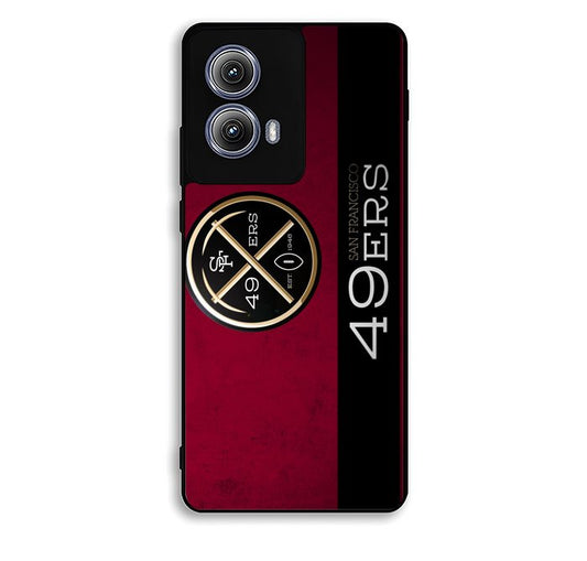 49ers logo Motorola Moto Edge 2024 Case BC1415