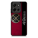 49ers logo Motorola Moto G Power 5G 2025 Case BC1415