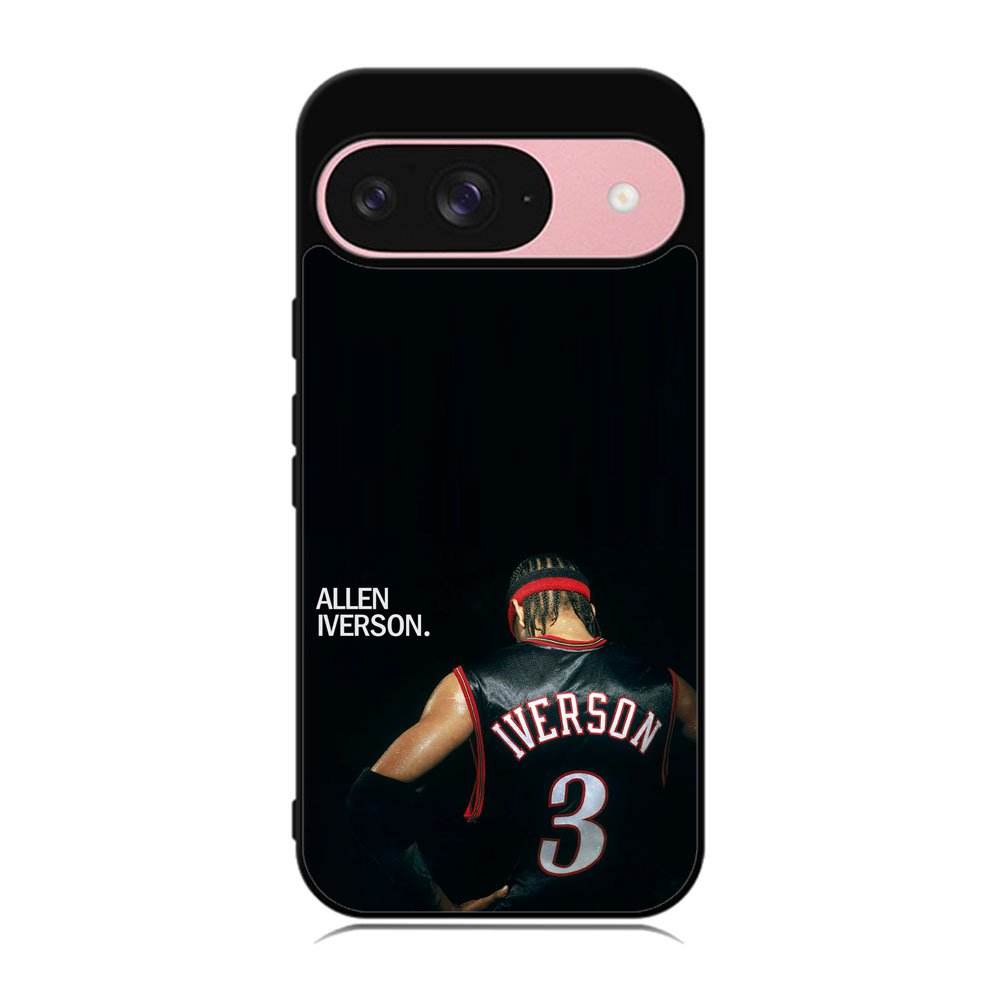 Allen Iverson Black Case Google Pixel 9 BC1416