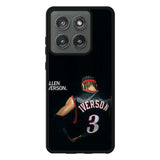 Allen Iverson Black Case Motorola Moto Edge 2025 BC1416