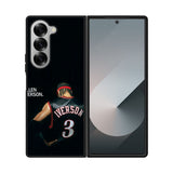 Allen Iverson Black Case Samsung Galaxy Z Fold 6 5G BC1416