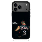 Allen Iverson Black iPhone 17 Pro Max Case BC1416