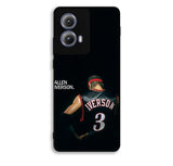 Allen Iverson Black Motorola Moto Edge 2024 Case BC1416