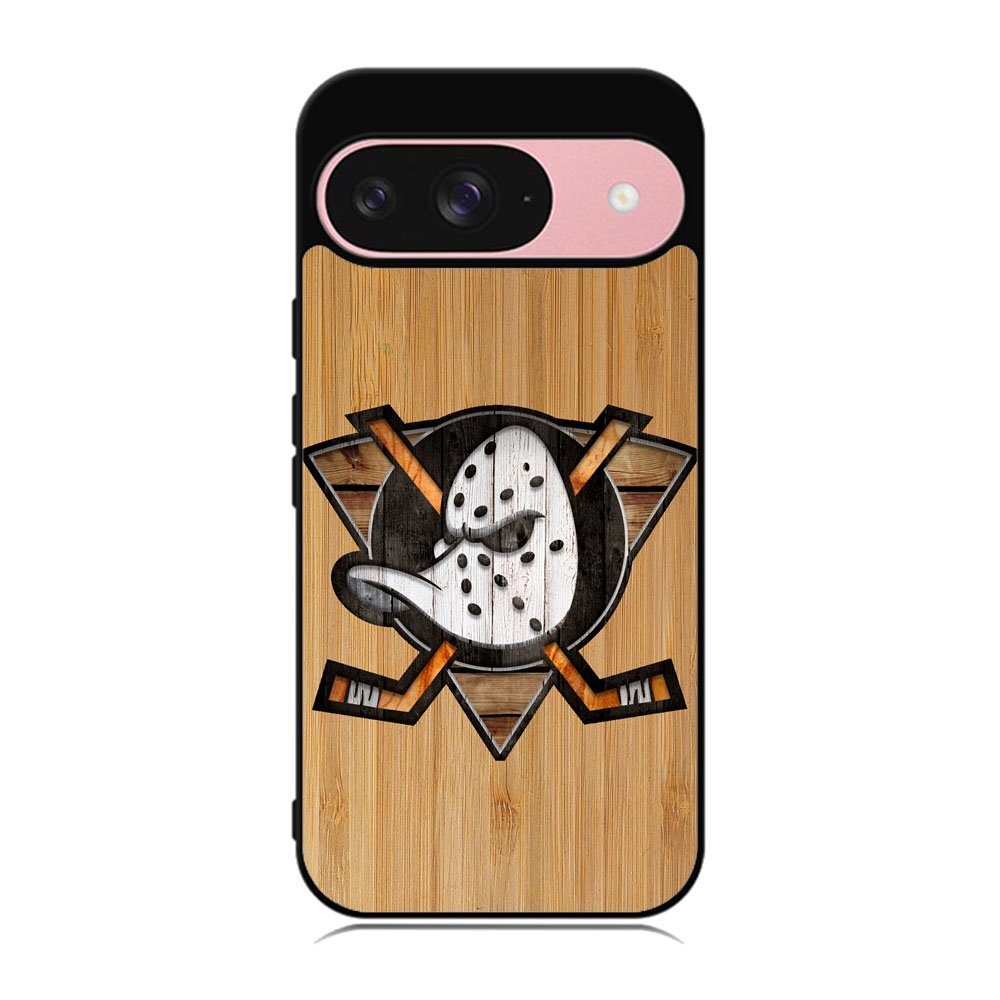 Anaheim Ducks logo wood Case Google Pixel 9 BC1417