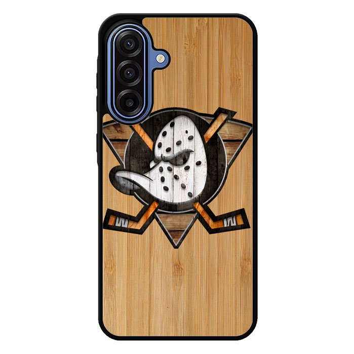 Anaheim Ducks logo wood Samsung Galaxy A17 5G Case BC1417