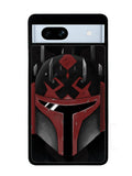 Star Wars Mandalorian face Google Pixel 7A Case