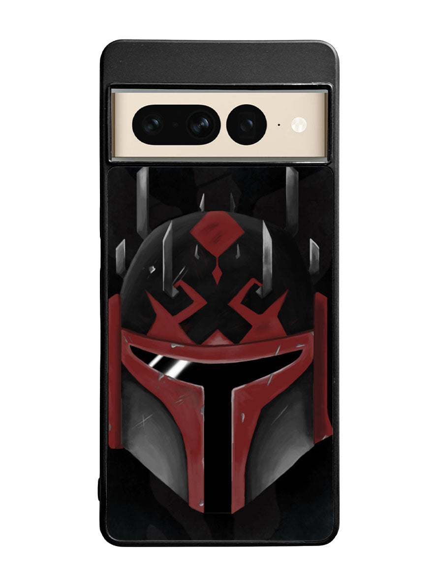 Star Wars Mandalorian face Google Pixel 7 Pro Case