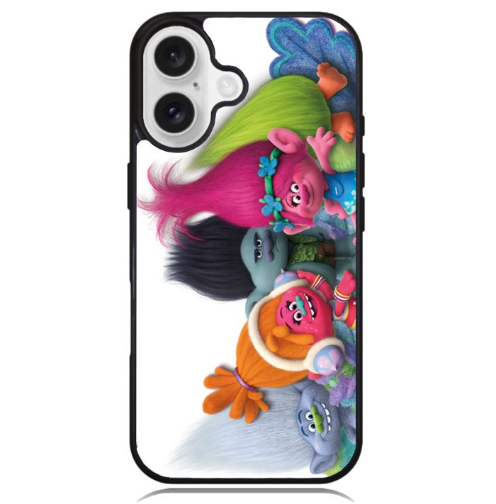 trolls cartoon movie Case iPhone 16 BC1419