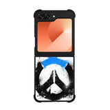 OVERWATCH LOGO BLACK BLUE Case Samsung Galaxy Z Flip 6 5G BC1420