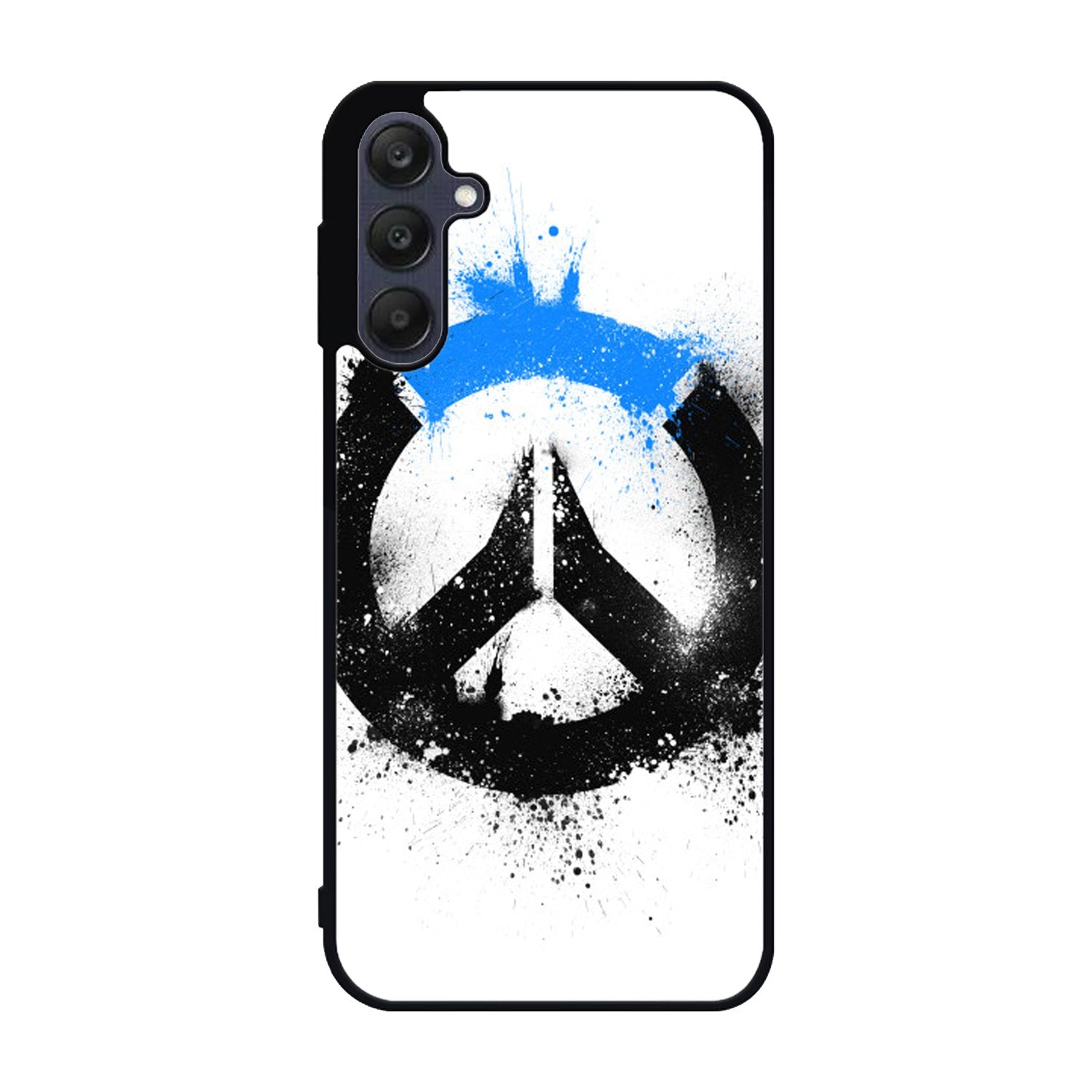 OVERWATCH LOGO BLACK BLUE Samsung Galaxy A25 5G Case BC1420