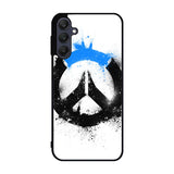 OVERWATCH LOGO BLACK BLUE Samsung Galaxy A25 5G Case BC1420