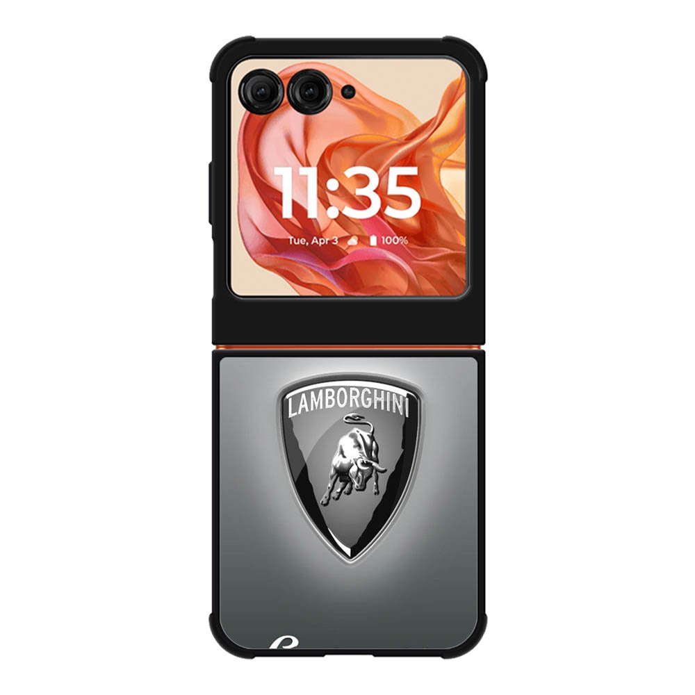 Lamborghini Logo Motorola Moto Razr 2025/2024 , Moto Razr 60/50 Case BC1430