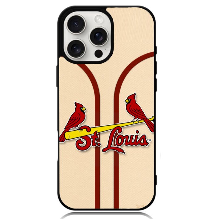 St Louis Cardinals Logo Case iPhone 16 Pro Max BC1433