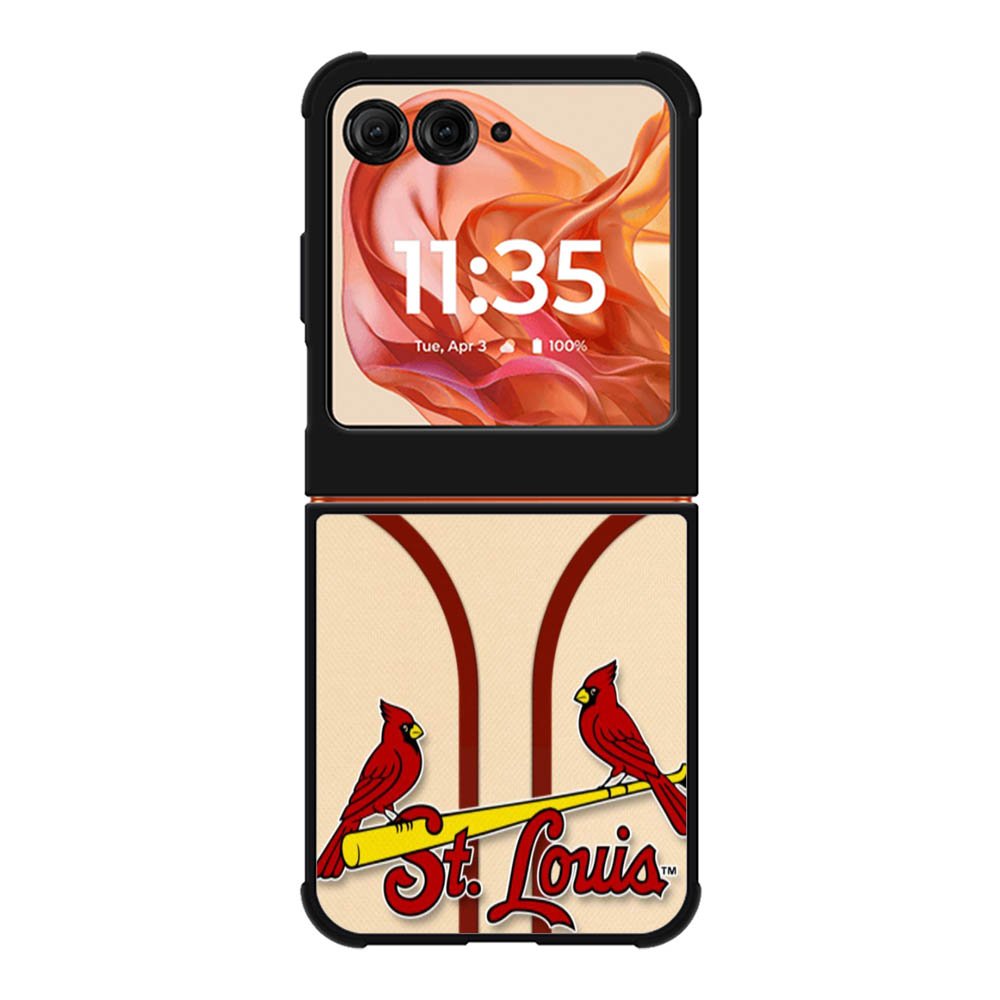 St Louis Cardinals Logo Motorola Moto Razr 2025/2024 , Moto Razr 60/50 Case BC1433