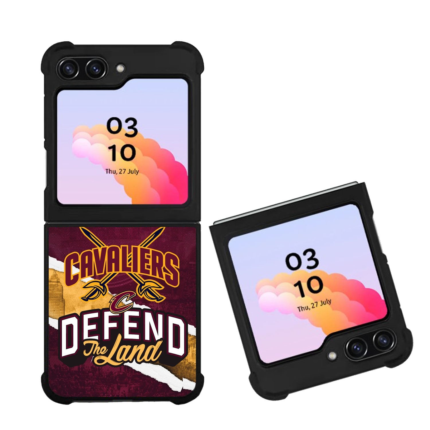Defend The Land Cavaliers Playoff Case Samsung Galaxy Z Flip 5 5G BC1435