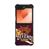 Defend The Land Cavaliers Playoff Case Samsung Galaxy Z Flip 6 5G BC1435