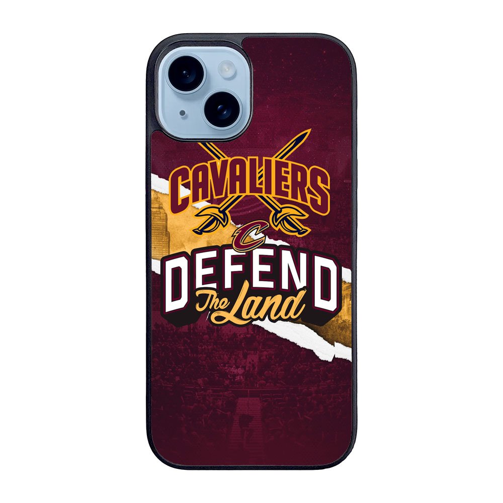 Defend The Land Cavaliers Playoff Case iPhone 15 BC1435