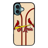 St Louis Cardinals Case iPhone 16 Plus BC1443