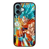 God Evolved Super Saiyan Son Goku Case iPhone 16 Plus BC1446