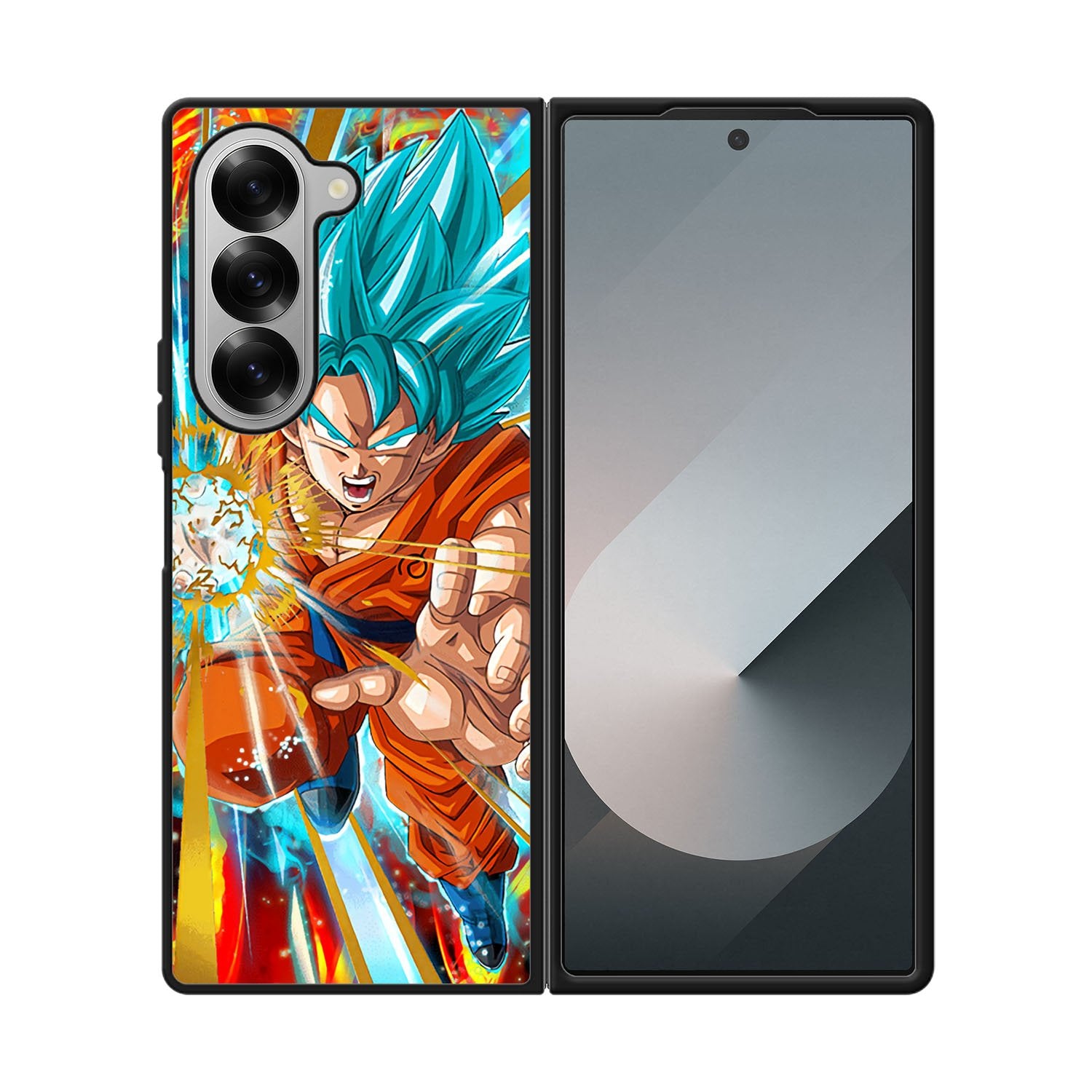 God Evolved Super Saiyan Son Goku Case Samsung Galaxy Z Fold 6 5G BC1446