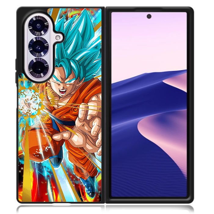 God Evolved Super Saiyan Son Goku Samsung Galaxy Z Fold 7 5G Case BC1446