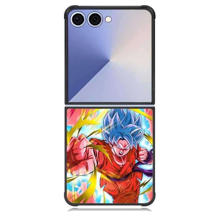 Son goku super saiyan god blue kaioken Samsung Galaxy Z Flip 7 Case BC1447