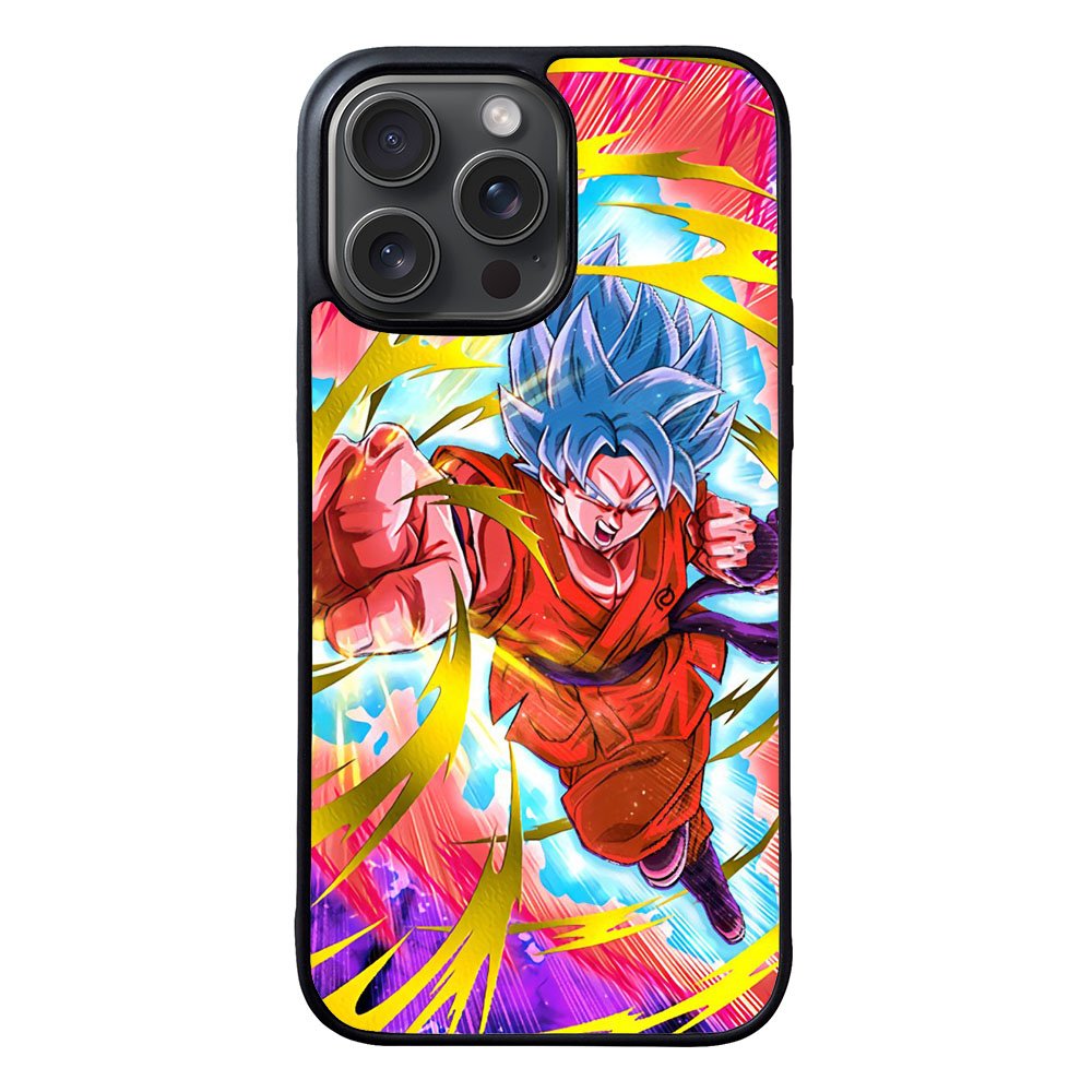 Son goku super saiyan god blue kaioken Case iPhone 15 Pro Max BC1447