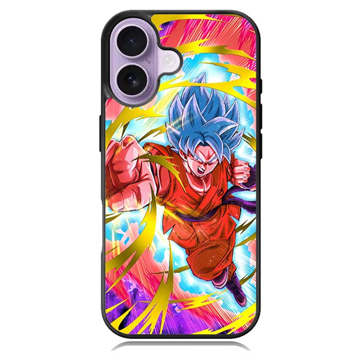 Son goku super saiyan god blue kaioken iPhone 17 Case BC1447