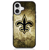 New Orleans Saints gold Case iPhone 16 BC1448