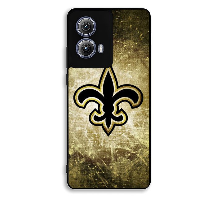 New Orleans Saints gold Motorola Moto Edge 2024 Case FE6518