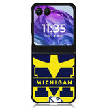 michigan wolverines 9th Motorola Moto Razr 2024 , Moto Razr 50 Case